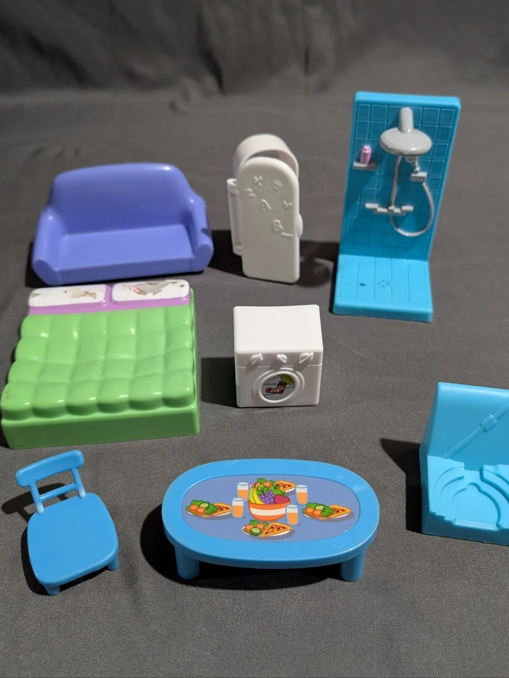 Peppa Pig Dollhouse And Camper Replacement Furniture Pieces - Picture 3 of 3